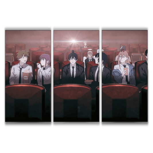 Chainsaw Man Charachters Poster