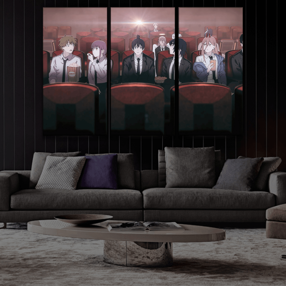 Chainsaw Man Charachters Buy Wall Poster