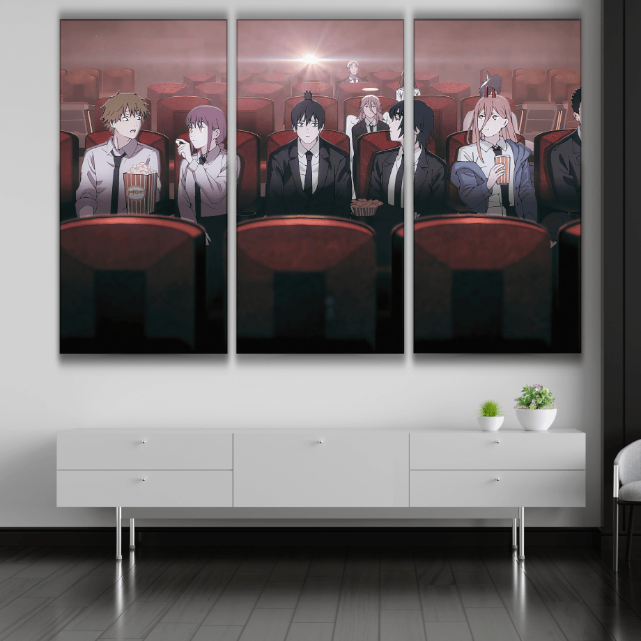 Chainsaw Man Charachters Poster