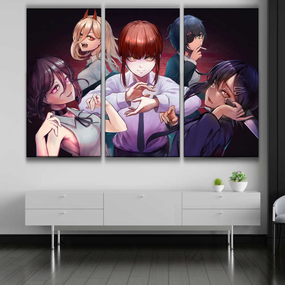 Chainsaw Man Style Poster