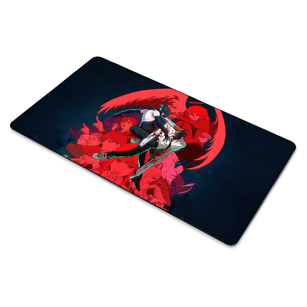 Chainsaw Man Visual Art Mouse Pad