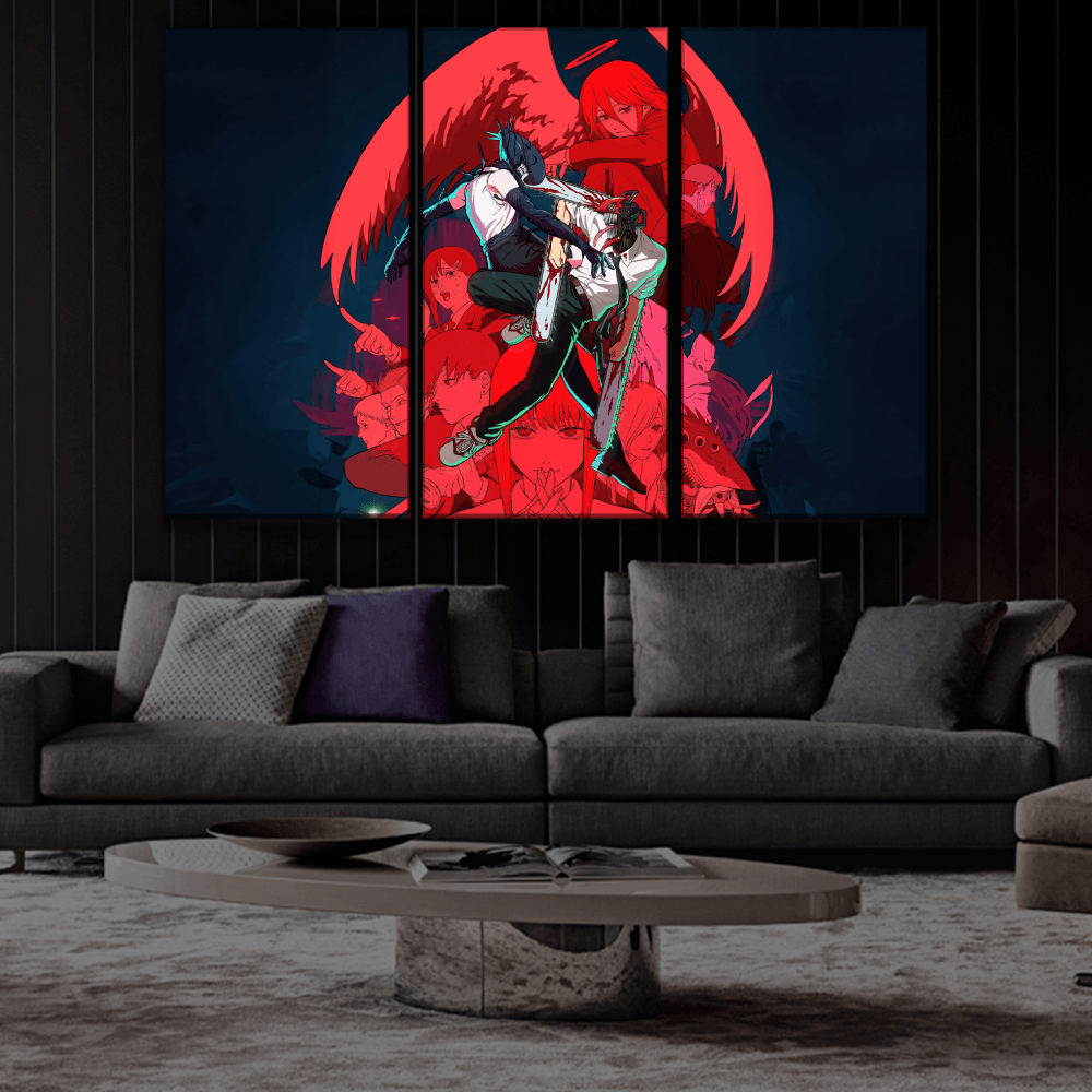 Chainsaw Man Visual Art Buy Wall Poster