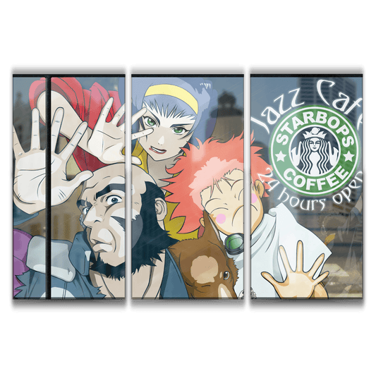 Cowboy Bebop Art Style Poster