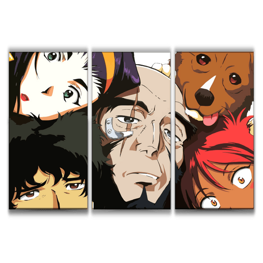Cowboy Bebop Characters Poster