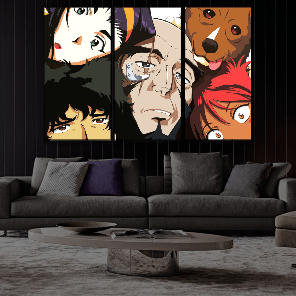 Cowboy Bebop Characters Poster