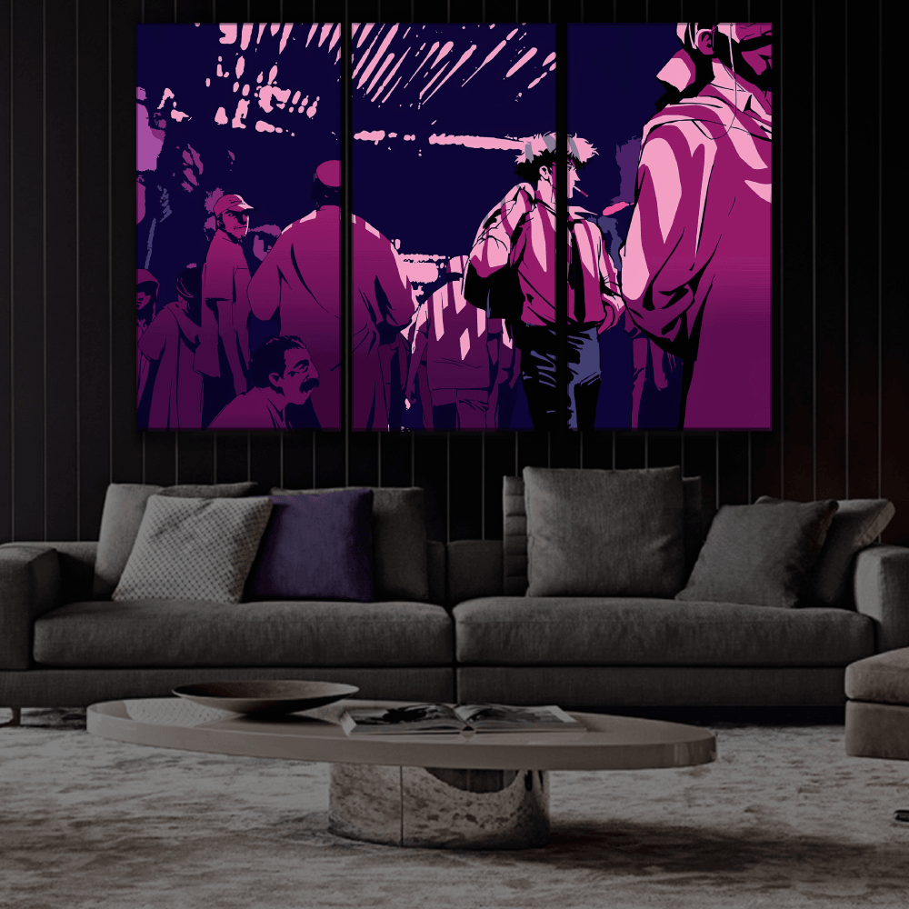 Cowboy Bebop Stylized Poster