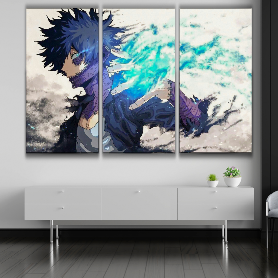 Dabi Anime Art Poster