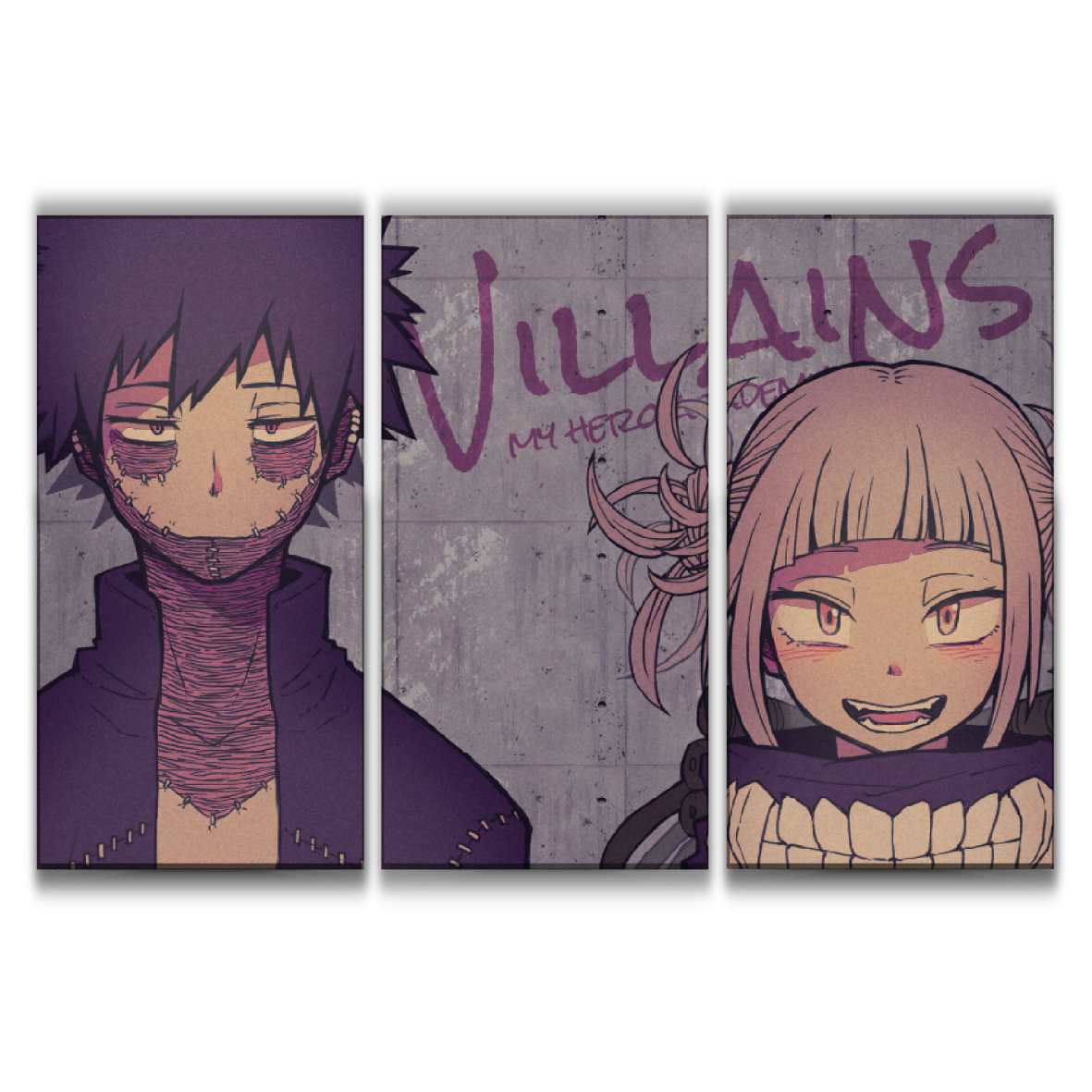 Dabi and Himiko Toga Poster