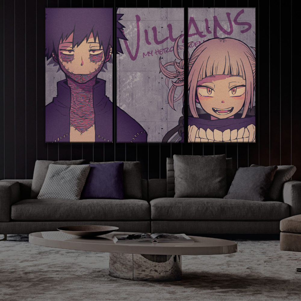 Dabi and Himiko Toga Poster