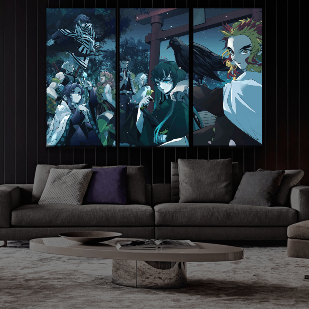 Demon Slayer Anime Artstyle Buy Wall Poster