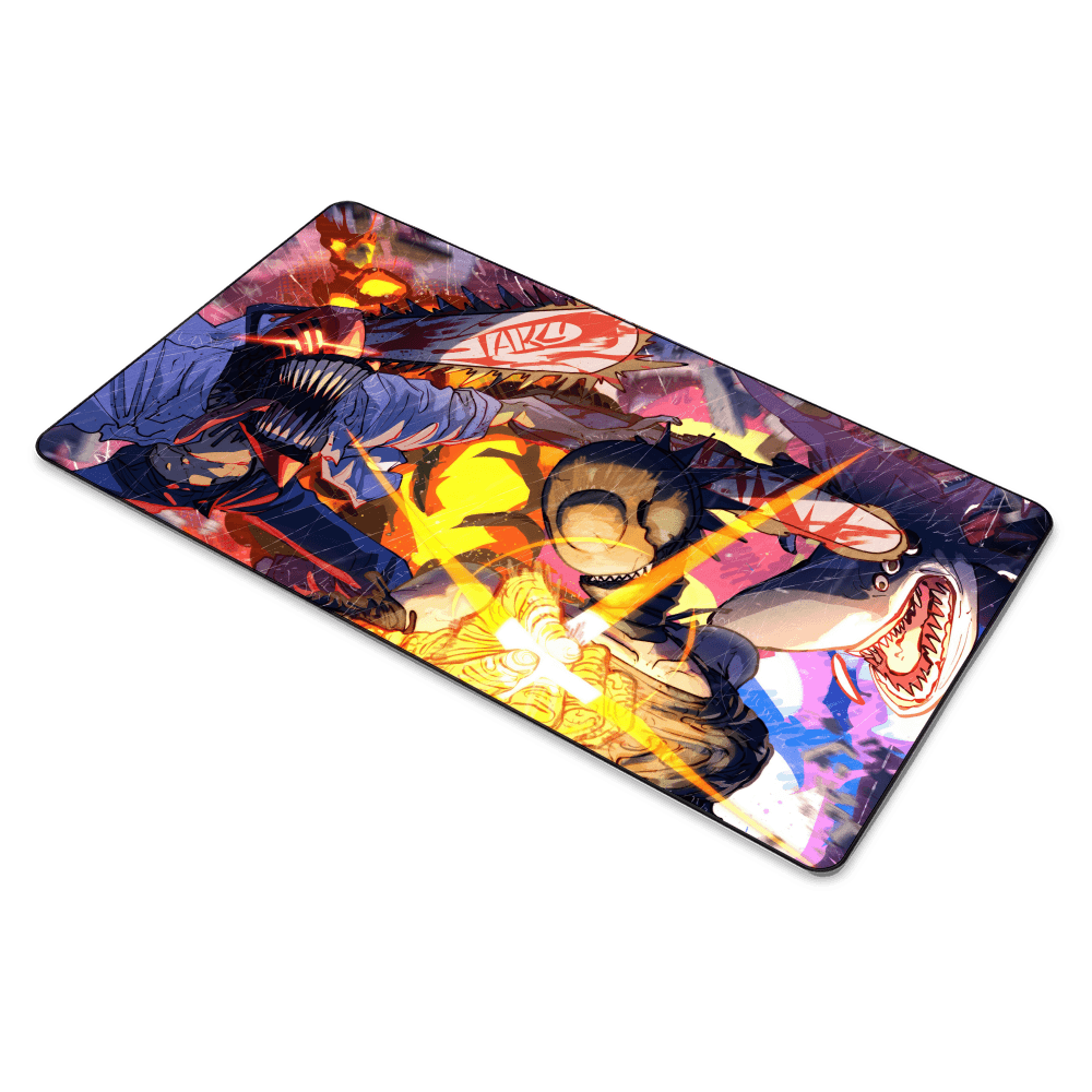 Denji Vs Reze Mouse Pad