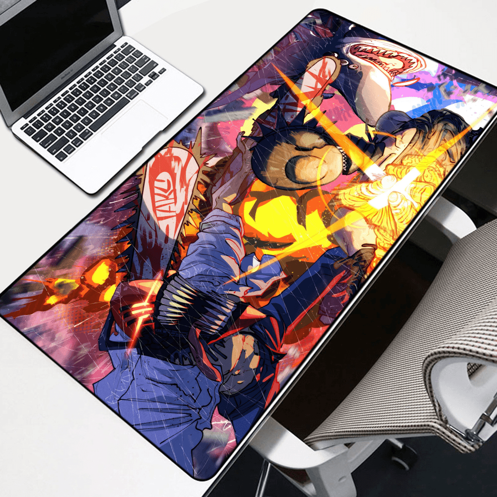 Denji Vs Reze Mouse Pad