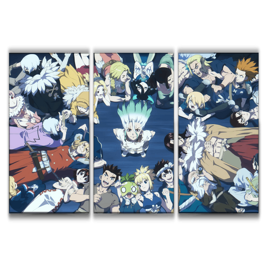 Dr. Stone Characters Poster