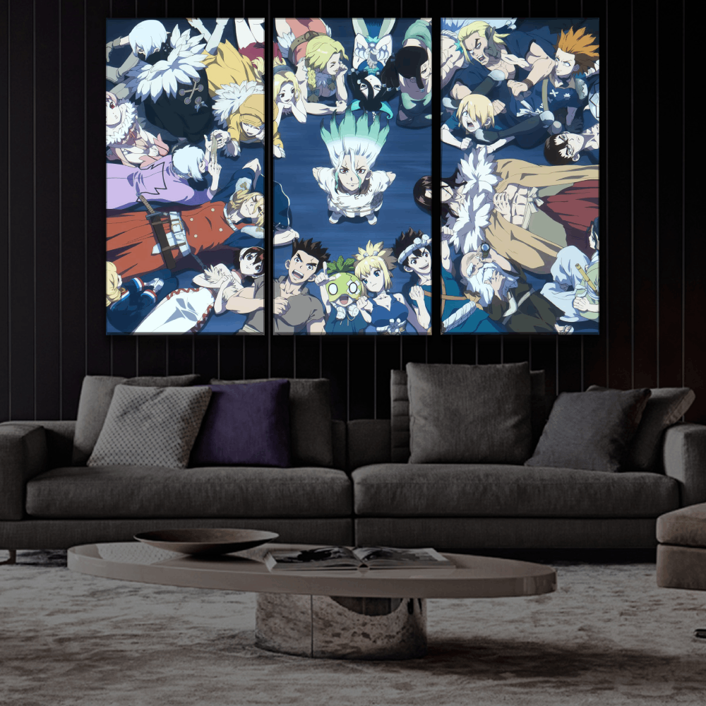 Dr. Stone Characters Buy Wall Poster
