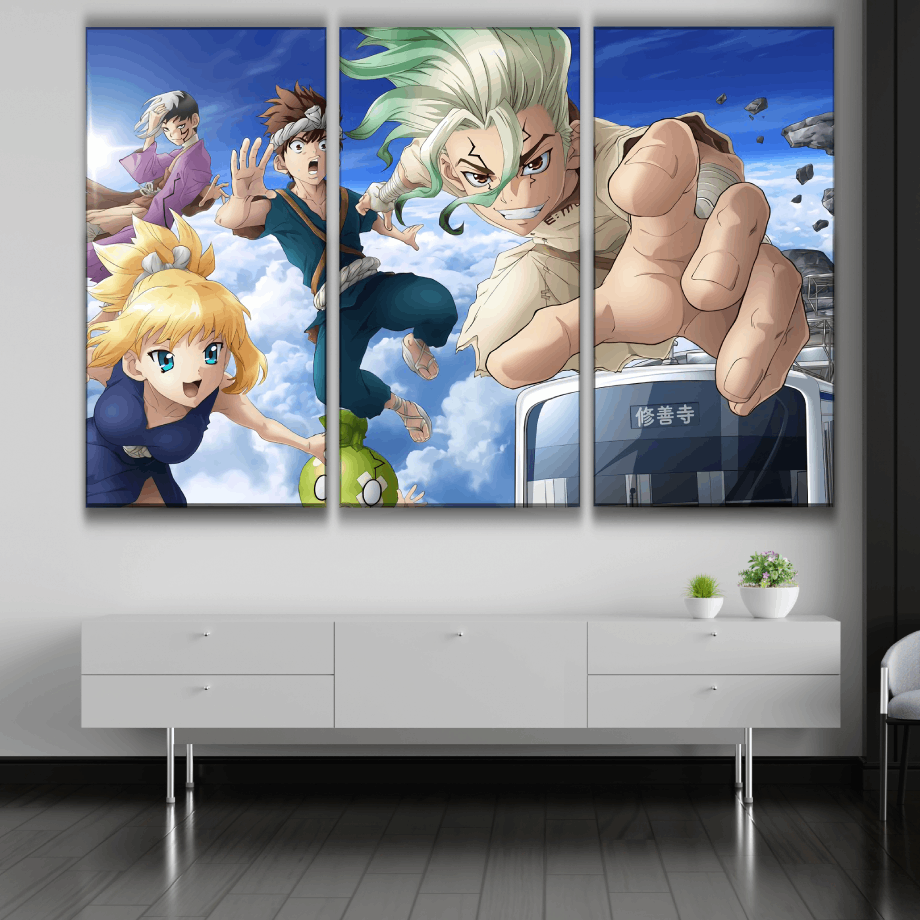 Dr. Stone Themed Poster