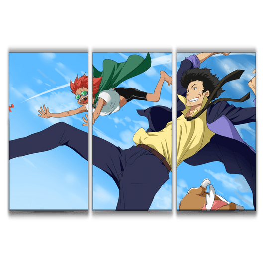 Ed, Spike & Ein Poster