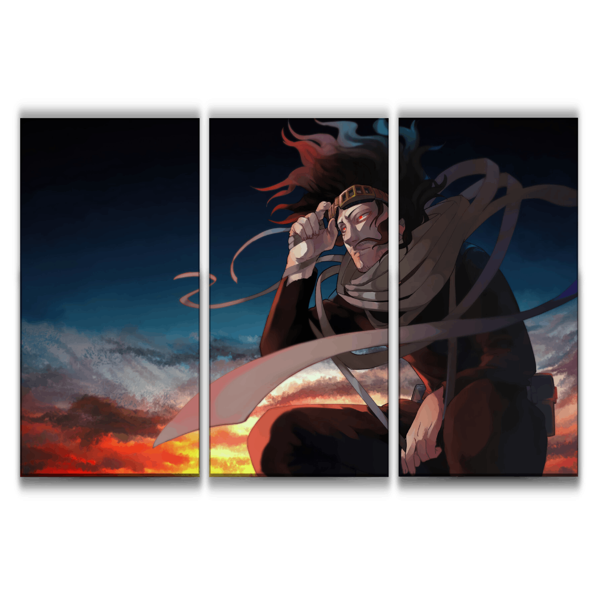 Eraser Head Anime Art Poster