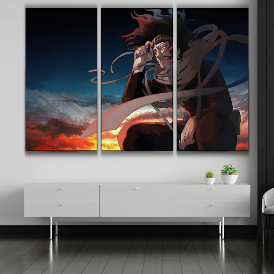 Eraser Head Anime Art Poster
