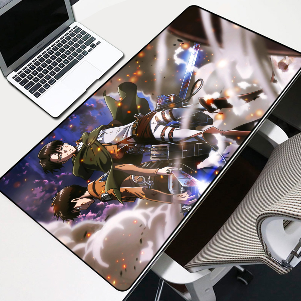 Eren and Levi Mouse Pad