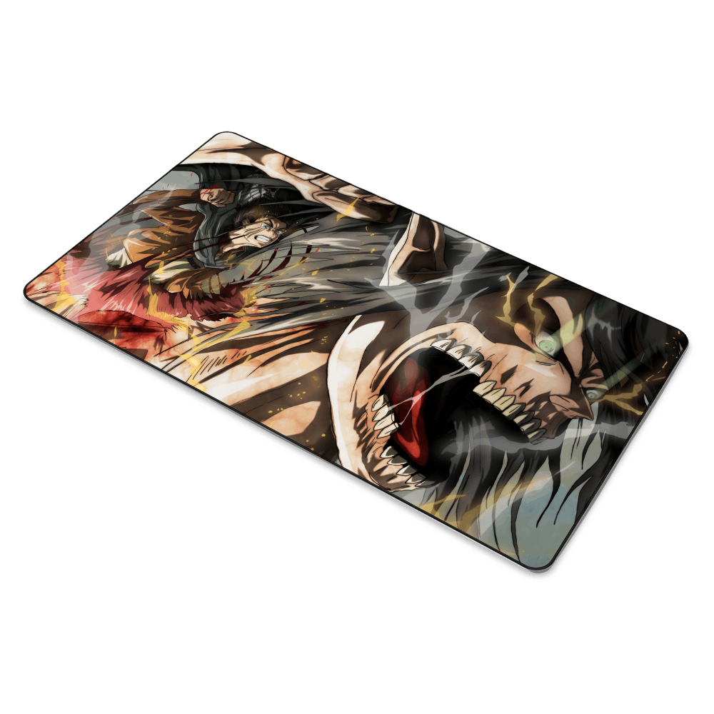 Eren Anime Art Mouse Pad
