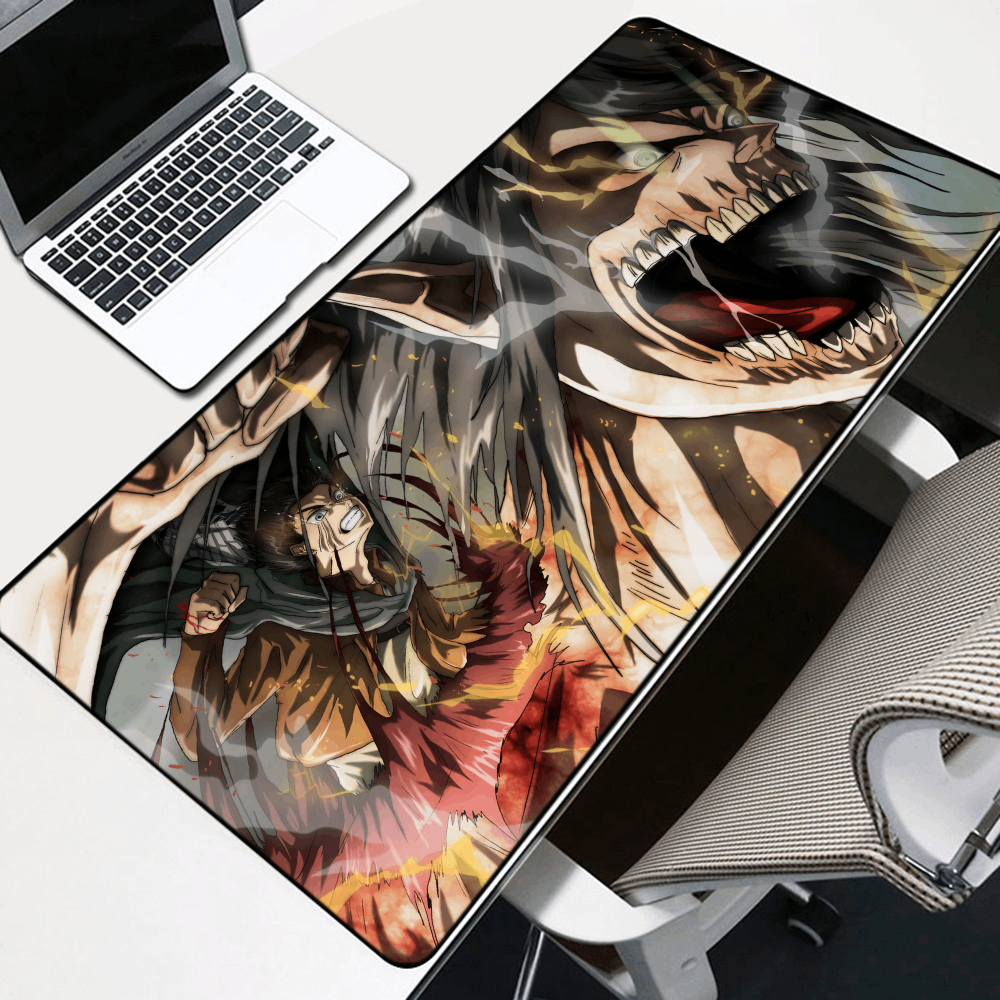 Eren Anime Art Mouse Pad