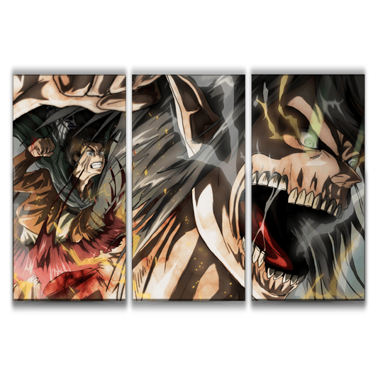 Eren Anime Artwork Poster