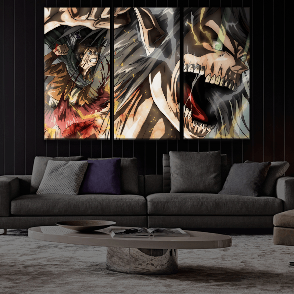 Eren Anime Artwork Buy Wall Poster