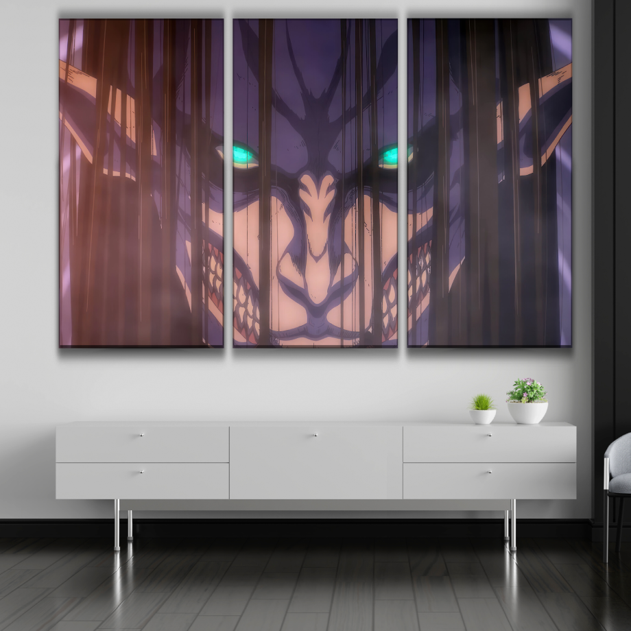 Eren Anime Art Poster