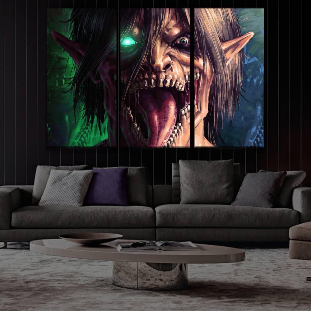 Eren Canvas Poster