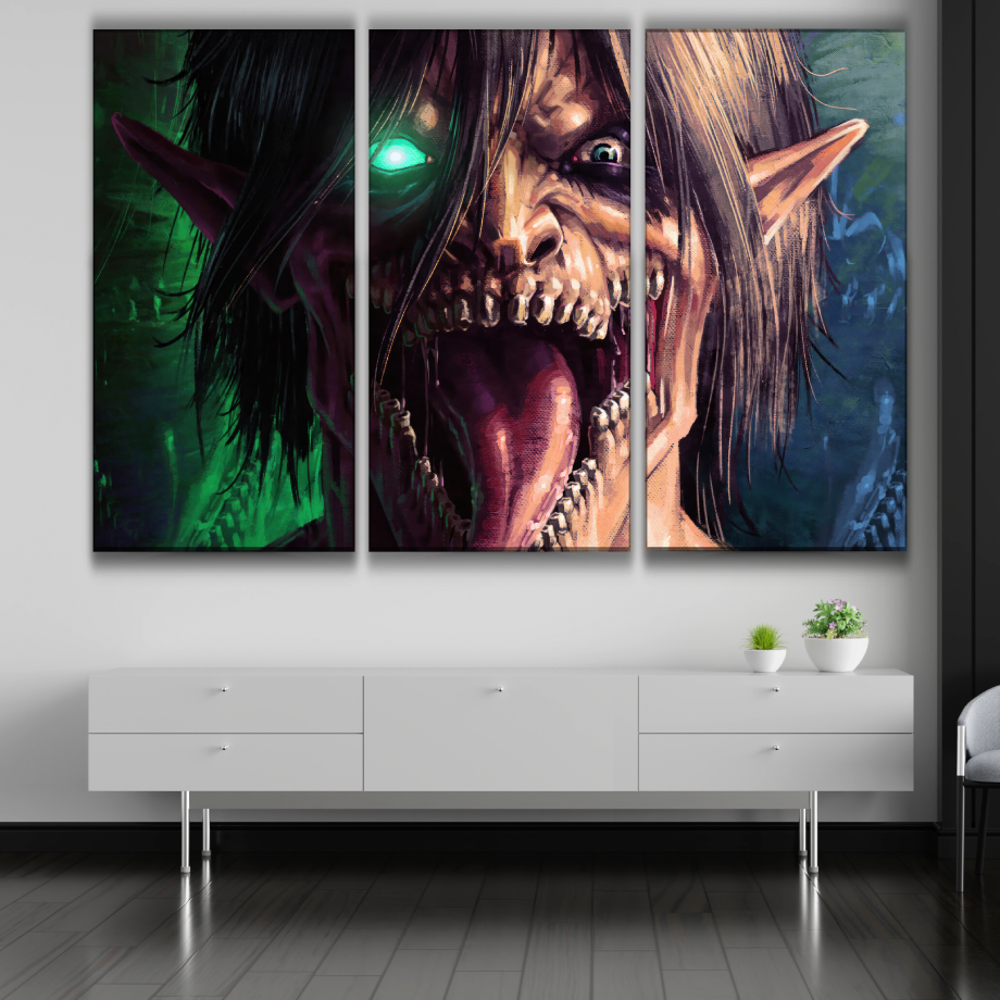 Eren Canvas Poster