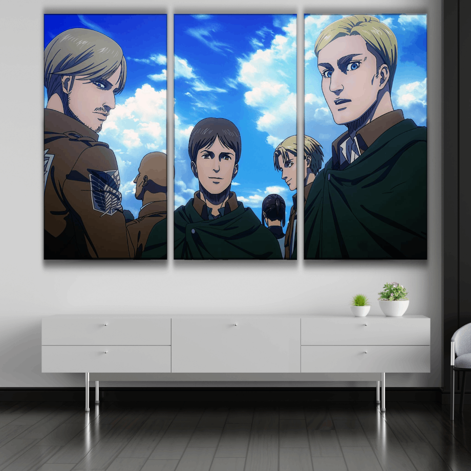 Erwin Smith Anime Poster