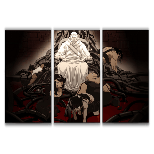 FMAB Father And The Seven Deadly Sins Poster