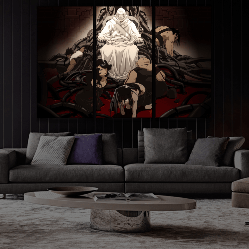 FMAB Father And The Seven Deadly Sins Poster