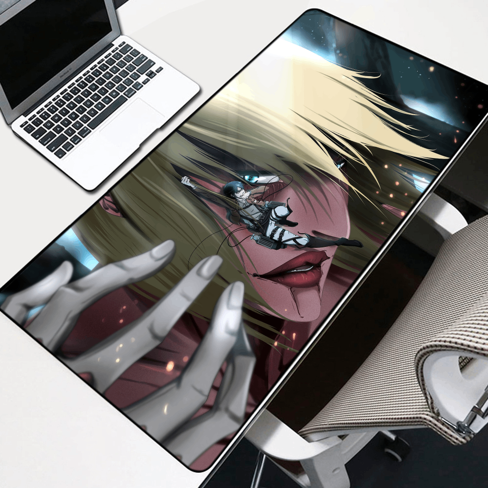 Female Titan Anime Mouse Pad