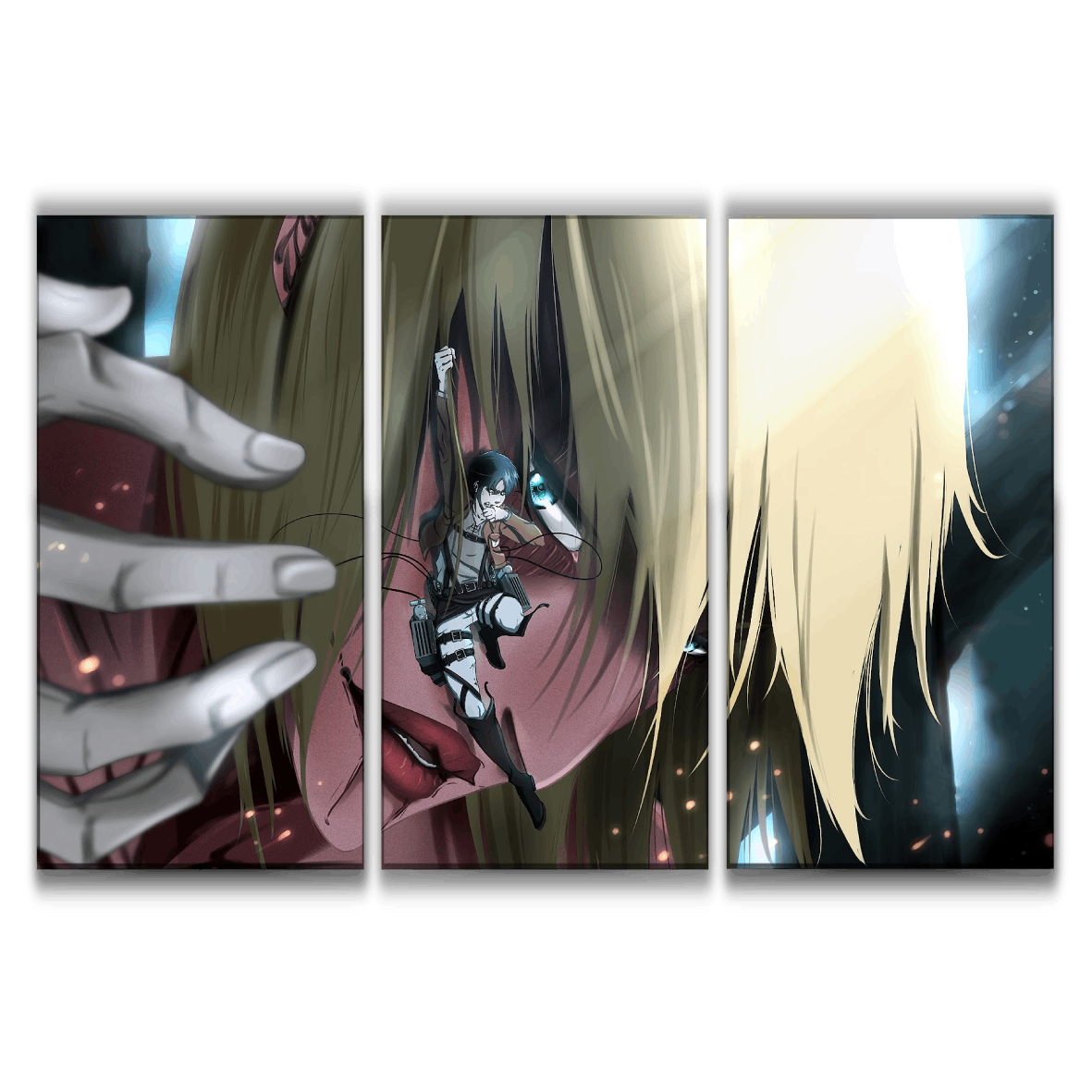 Female Titan Anime Poster