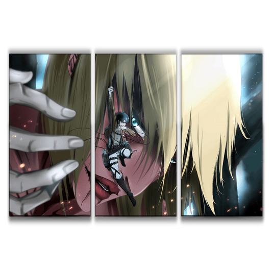 Female Titan Anime Poster