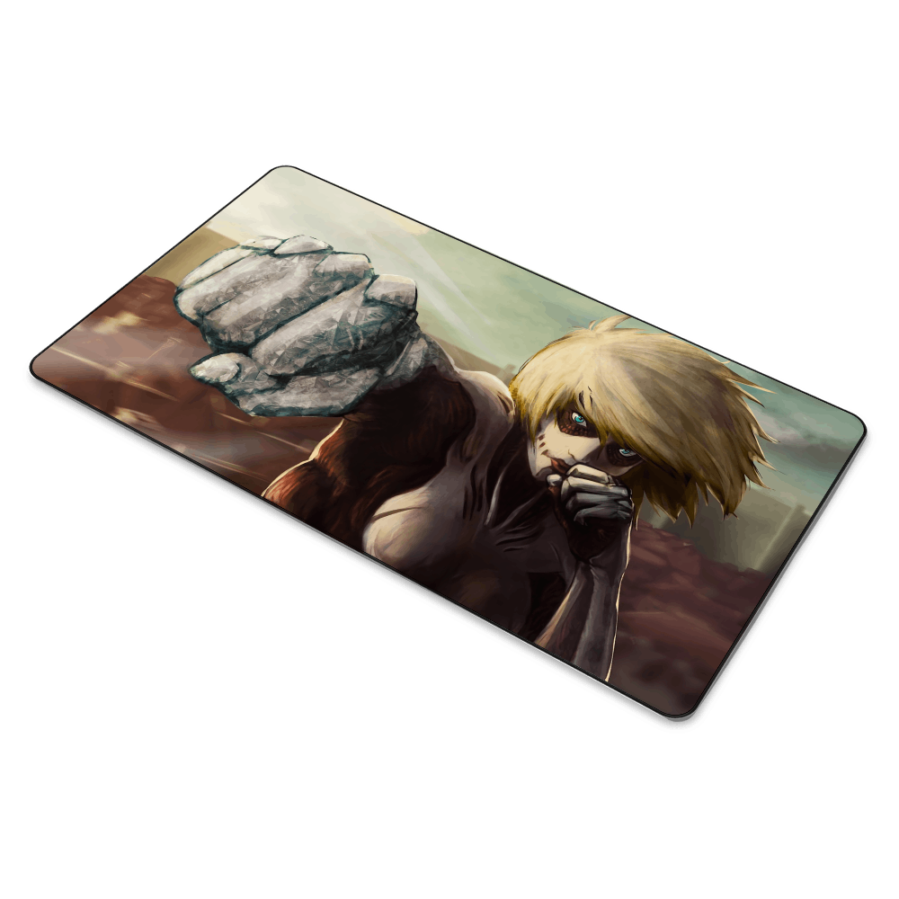 Female Titan Art Mouse Pad