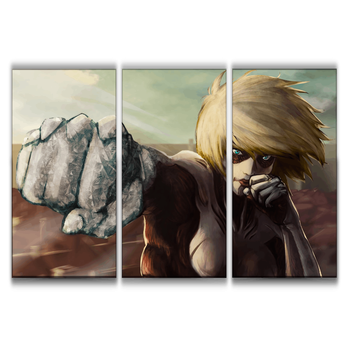 Female Titan Art Poster