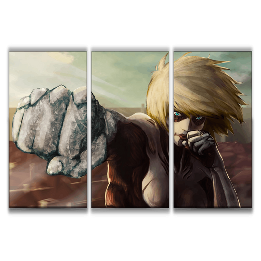 Female Titan Art Poster