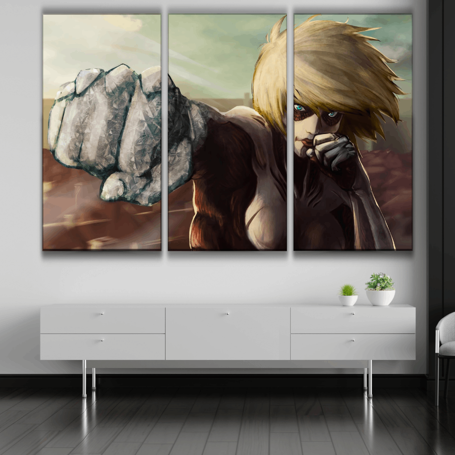 Female Titan Art Poster