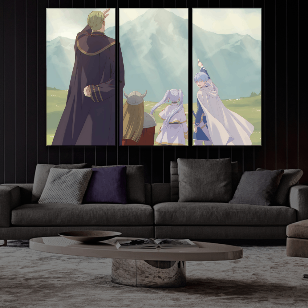 Frieren Beyond Journey's End Art Style Buy Wall Poster
