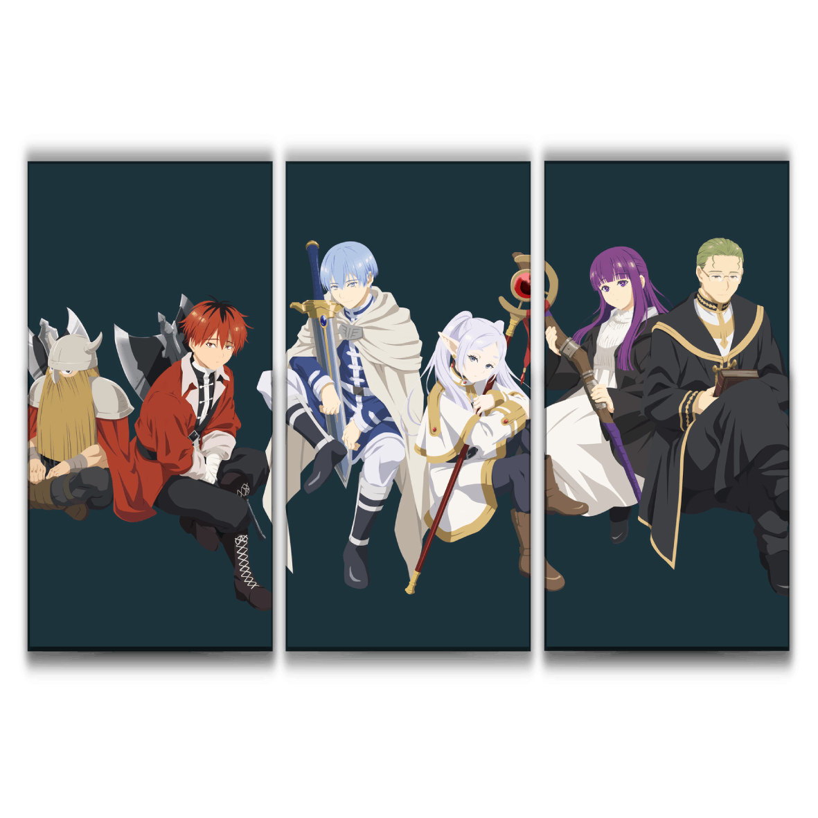 Frieren Beyond Journey's End Characters Poster