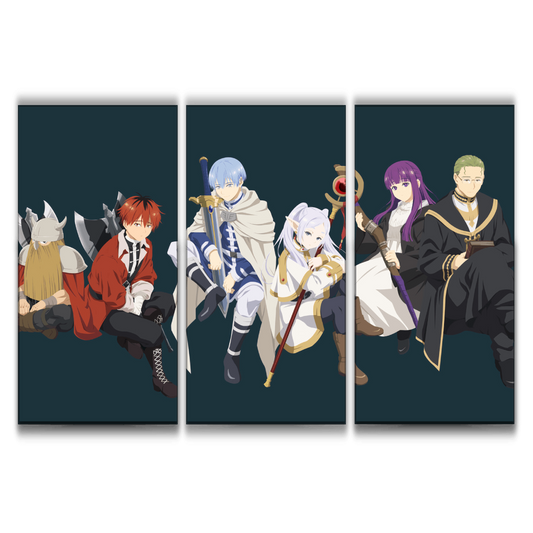 Frieren Beyond Journey's End Characters Poster
