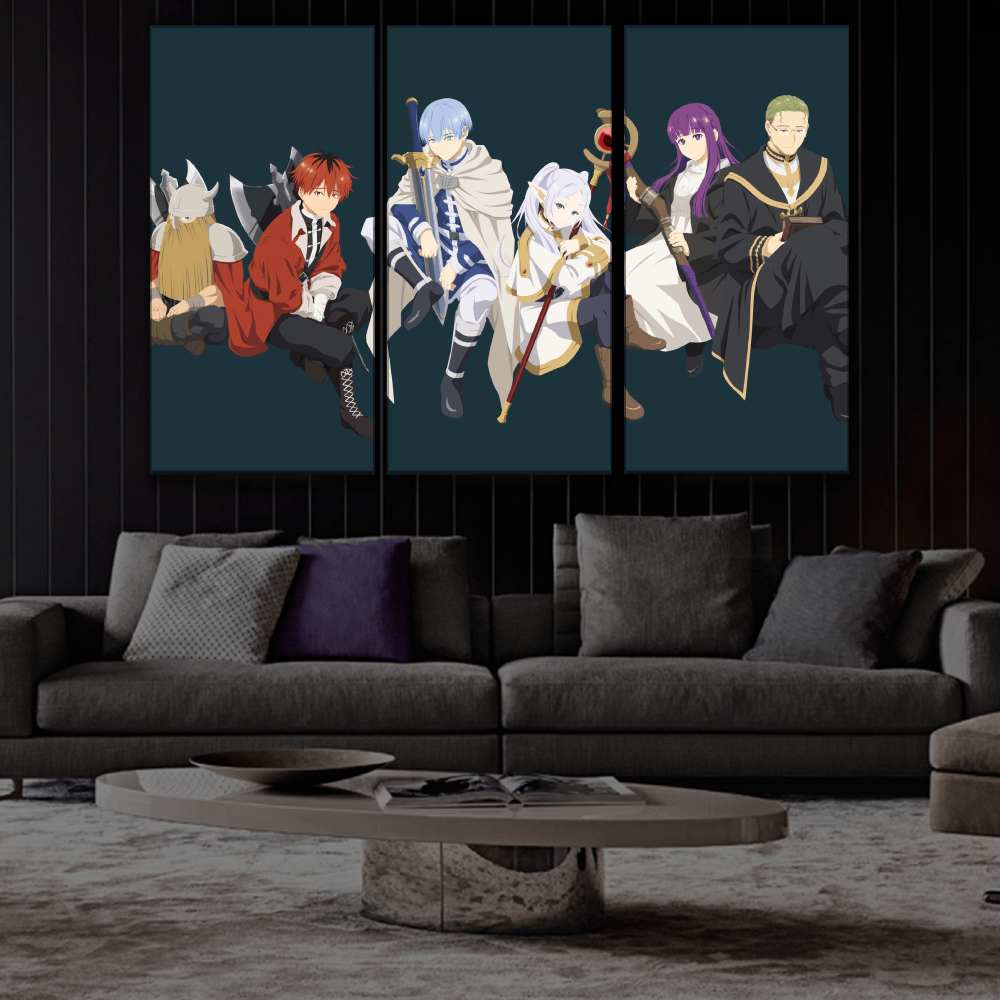 Frieren Beyond Journey's End Characters Buy Wall Poster