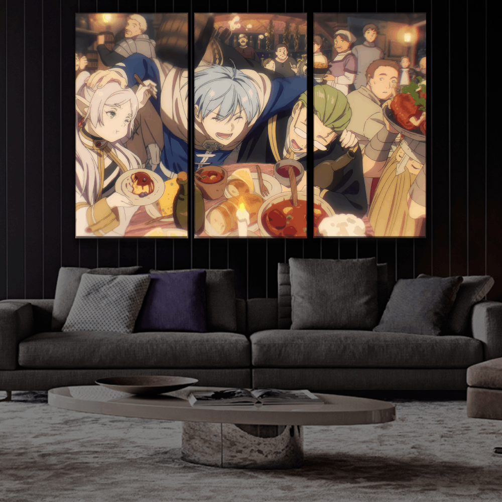 Frieren Beyond Journey's End Themed Buy Wall Poster