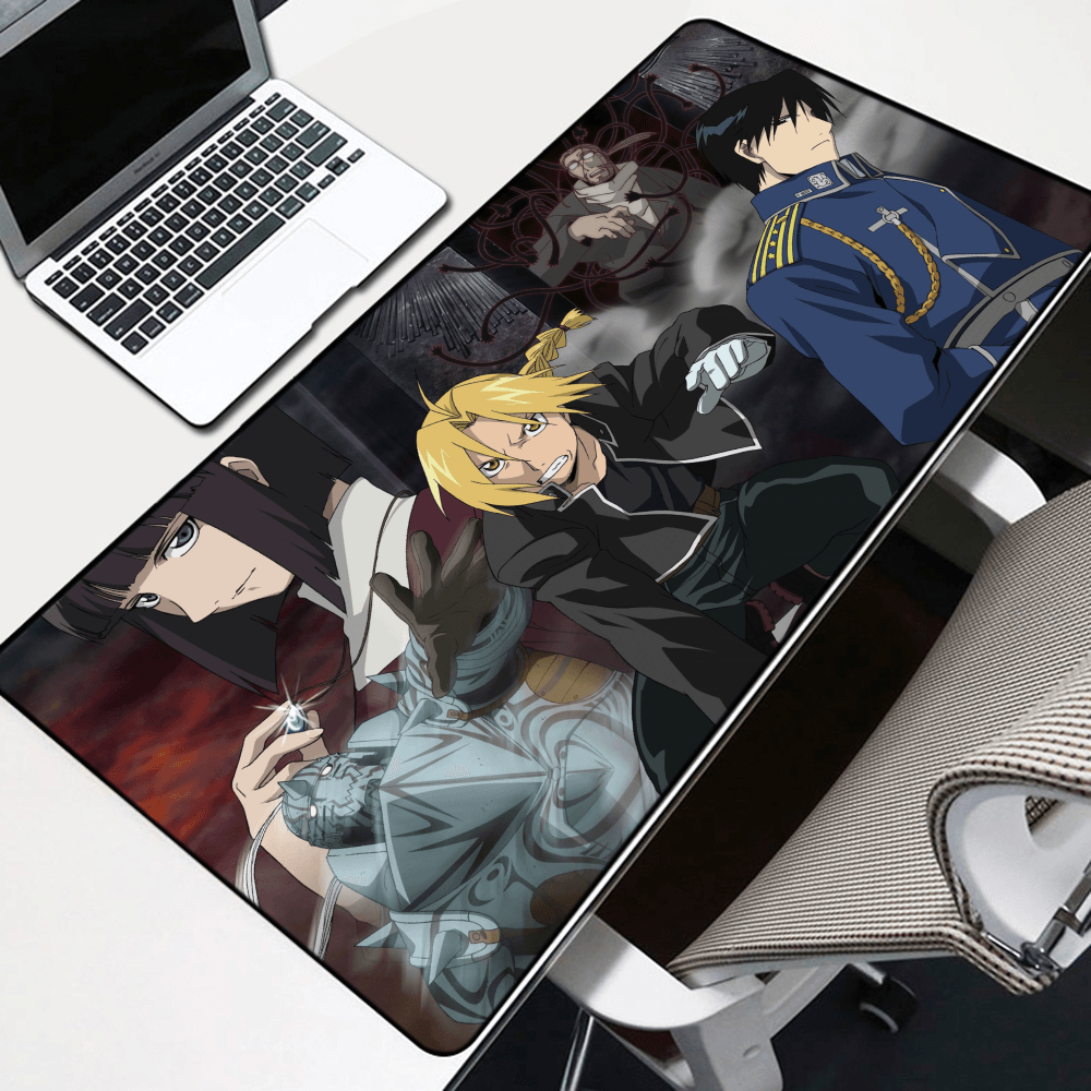 Fullmetal Alchemist Brotherhood Anime Art Mouse Pad