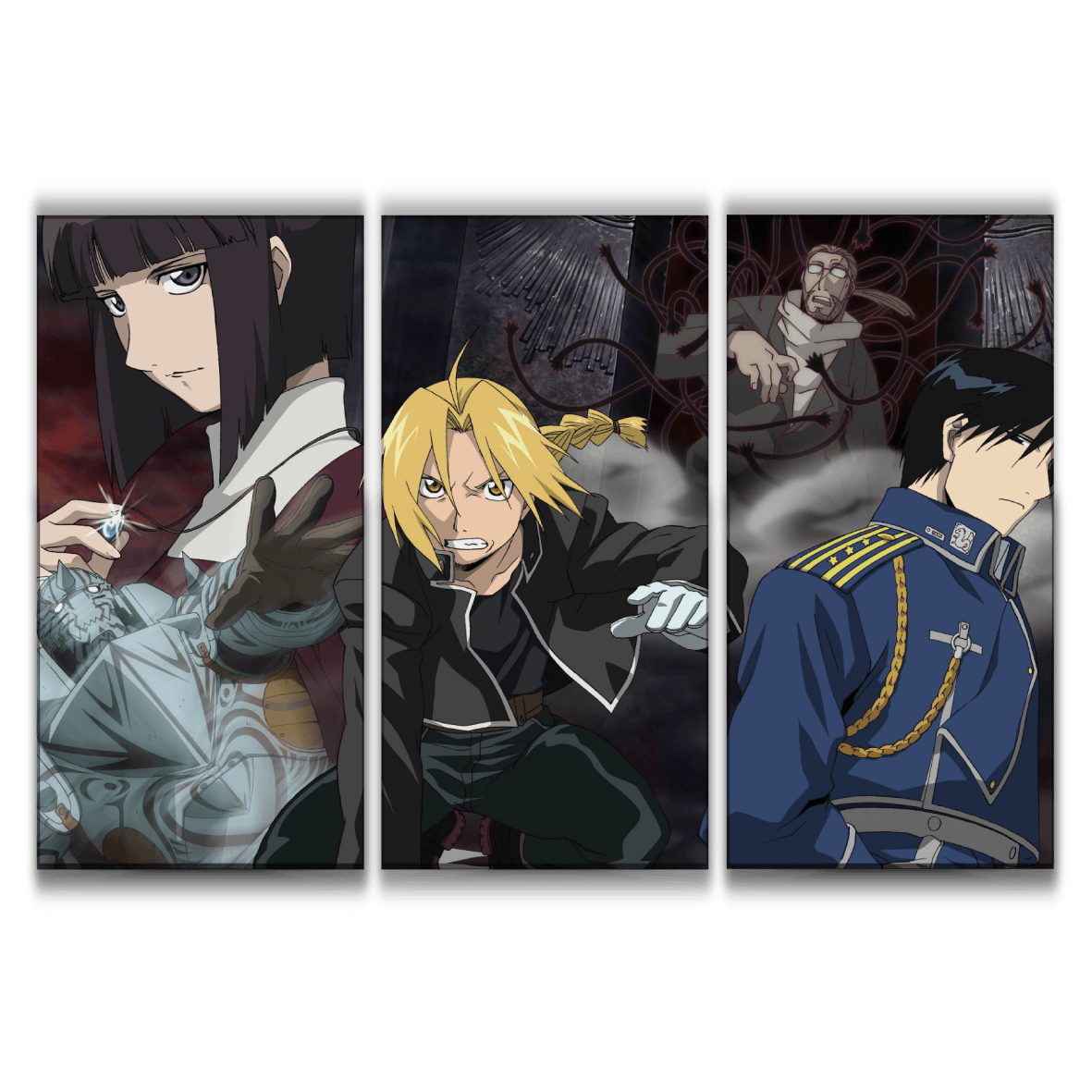Fullmetal Alchemist Brotherhood Anime Art Poster