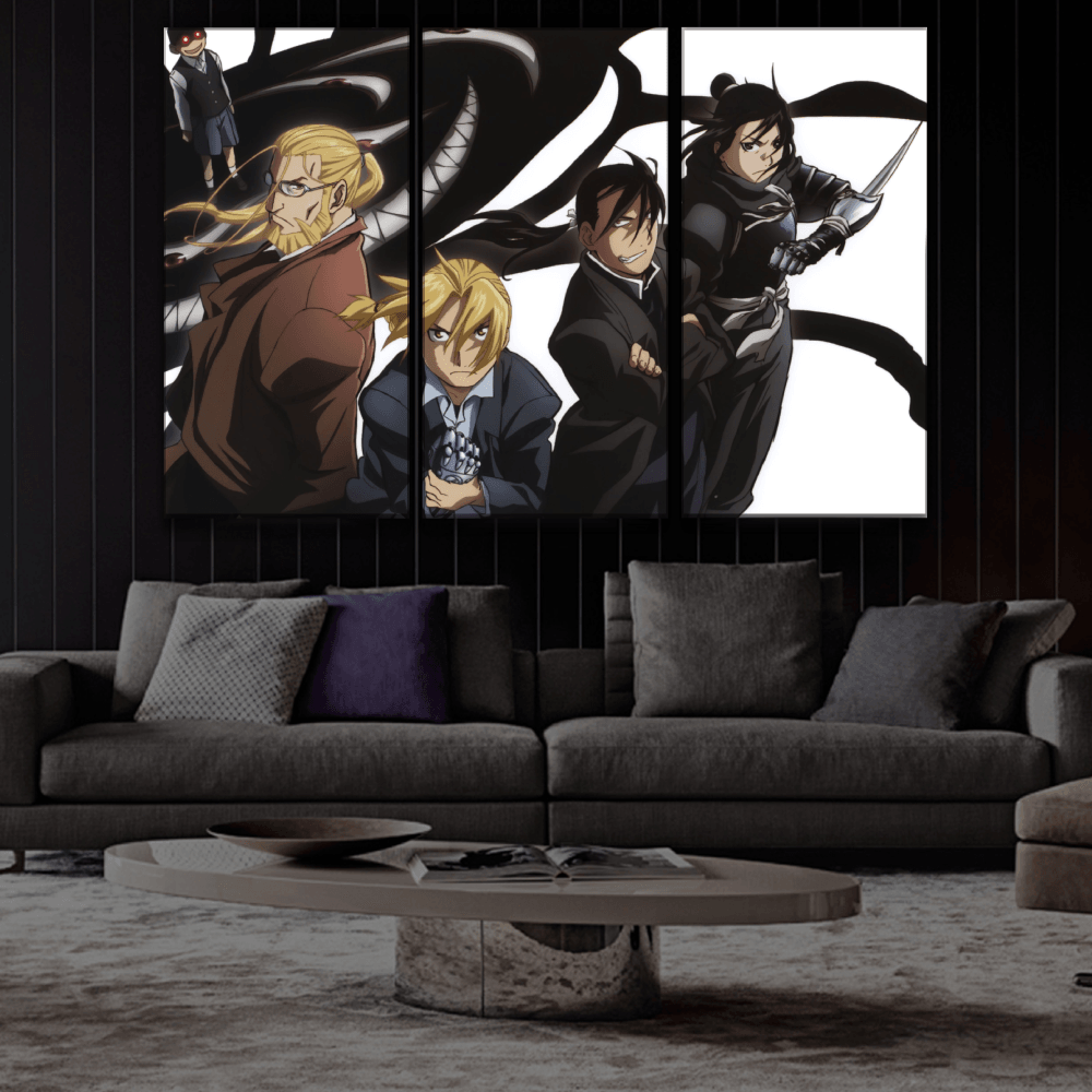 Fullmetal Alchemist Brotherhood Anime Poster