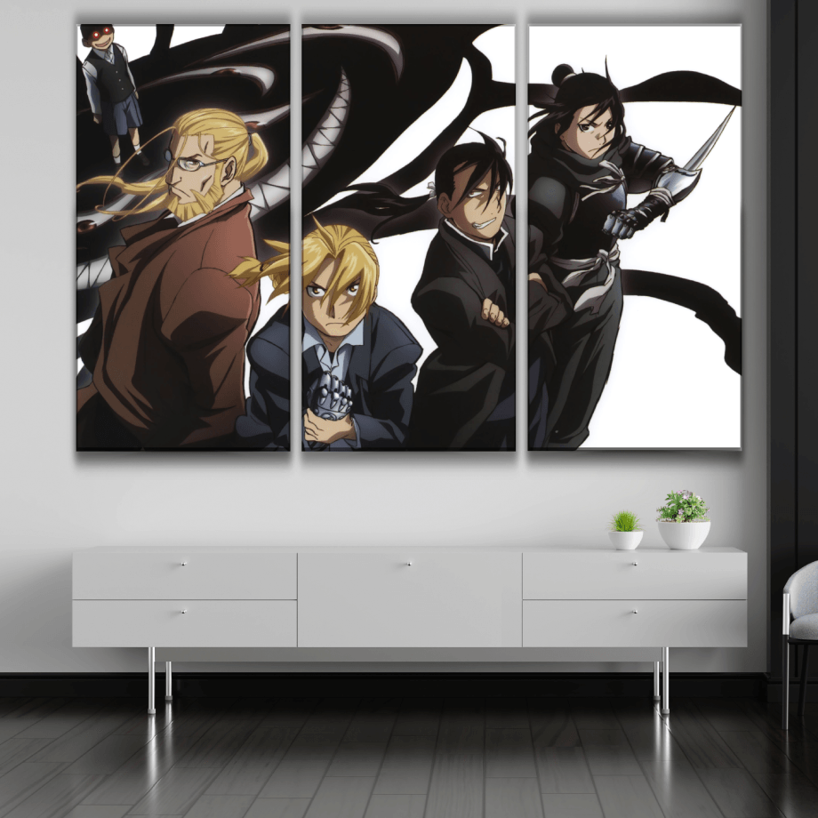 Fullmetal Alchemist Brotherhood Anime Poster