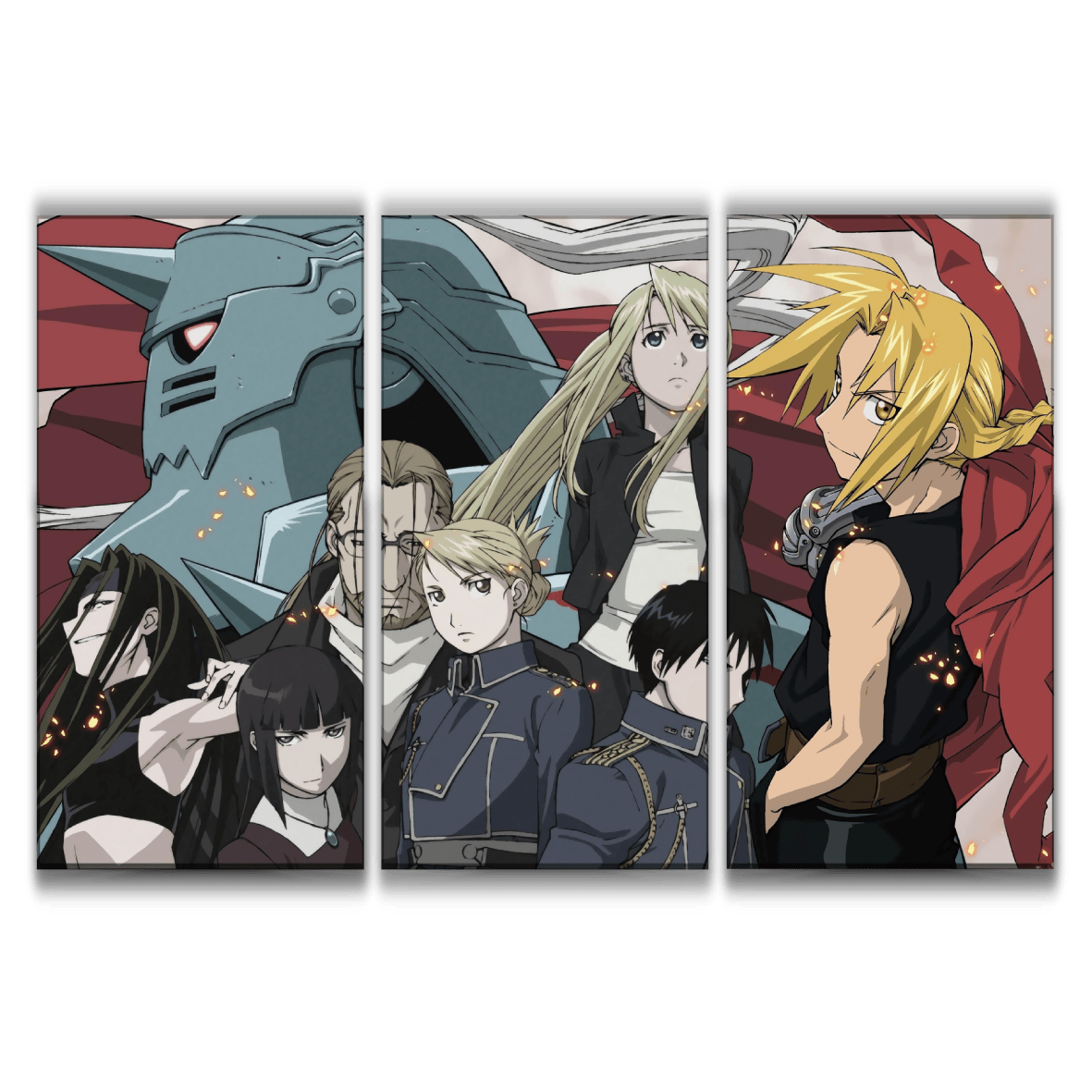 Fullmetal Alchemist Brotherhood Art Poster